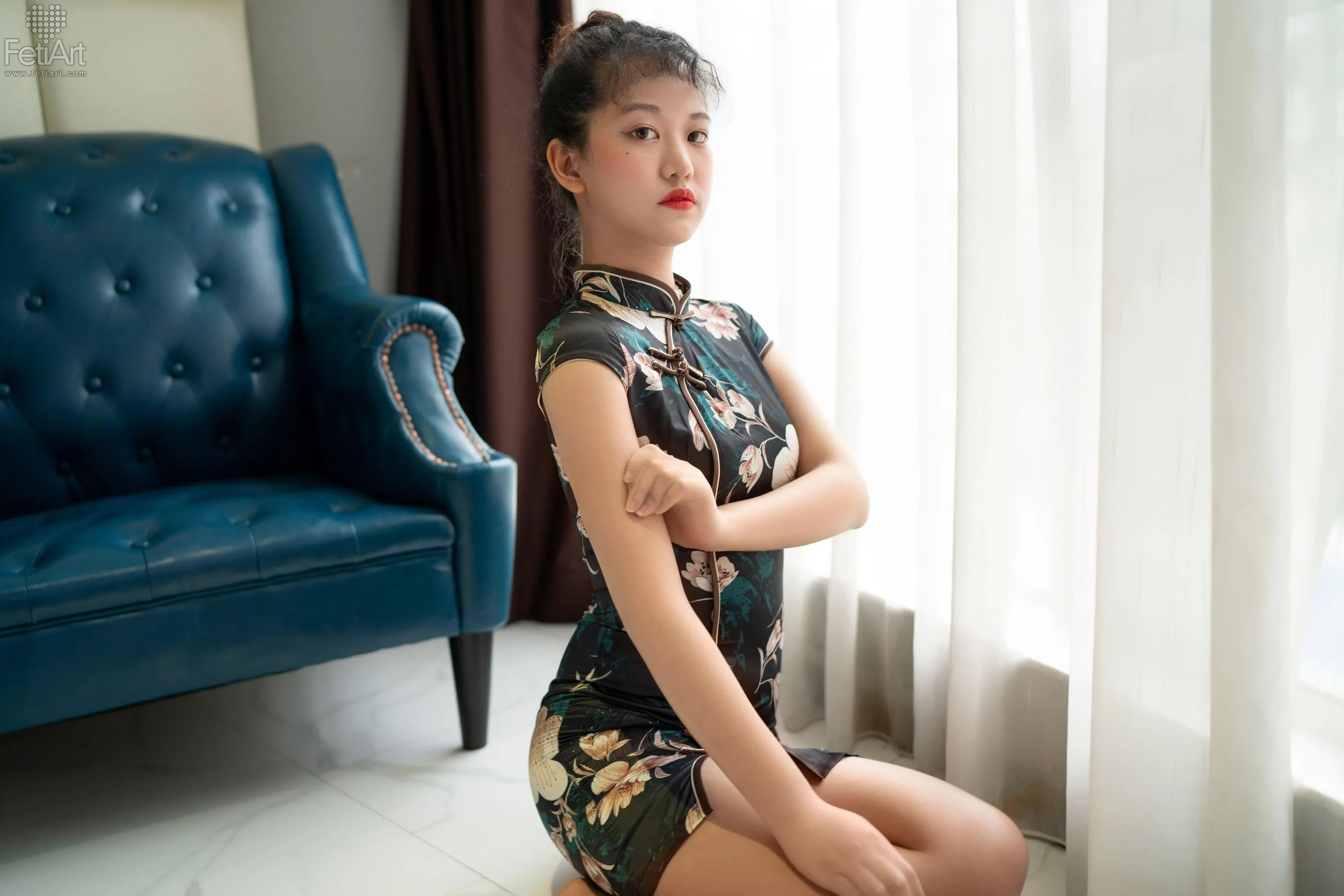 [FetiArt尚物集]NO.062 Chinese Dressing Girl [24P]插图1
